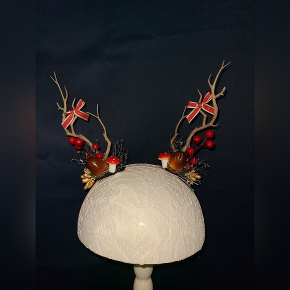 Woodland Fairy Antlers-2 sets (4 pieces) - Picture 1 of 9